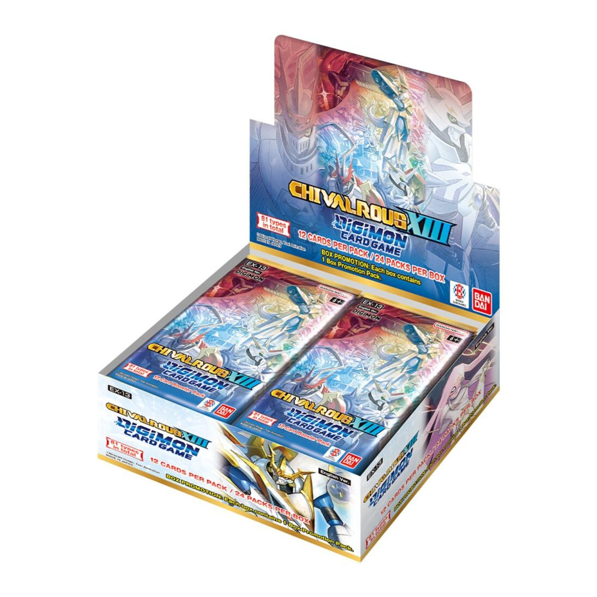 Digimon Card Game Chivalrous XIII Extra Booster Display (EX13) (24Ct)