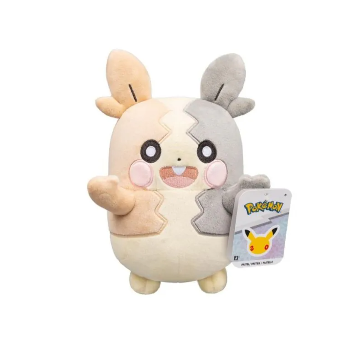 Pokemon 30th Anniversary - 8" Pastel Plush PKW5258-Morpeko