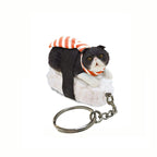 Sushi Cat Clever Idiots Nekozushi Keychain - Blind Box Includes 1 of 5 Collectable Figurines - Features a Detachable Keyring (Version 1) - Single Pack