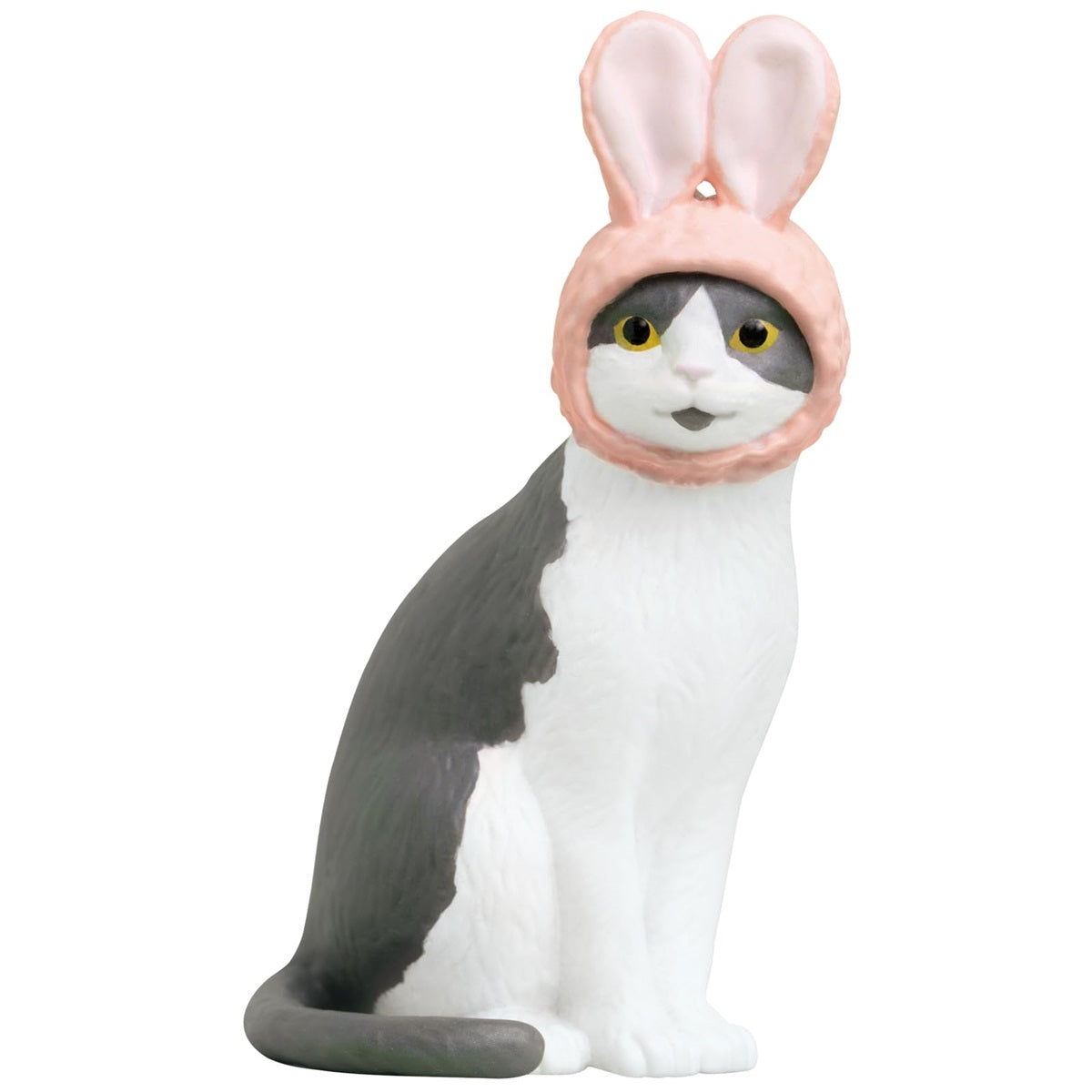 Kitan Club Cat Cap Figure – Blind Box Collectible Display Item (1 of 5 Designs) – for Ages 15+ – Authentic Japanese Figure for Desk or Shelf Décor - Single Pack