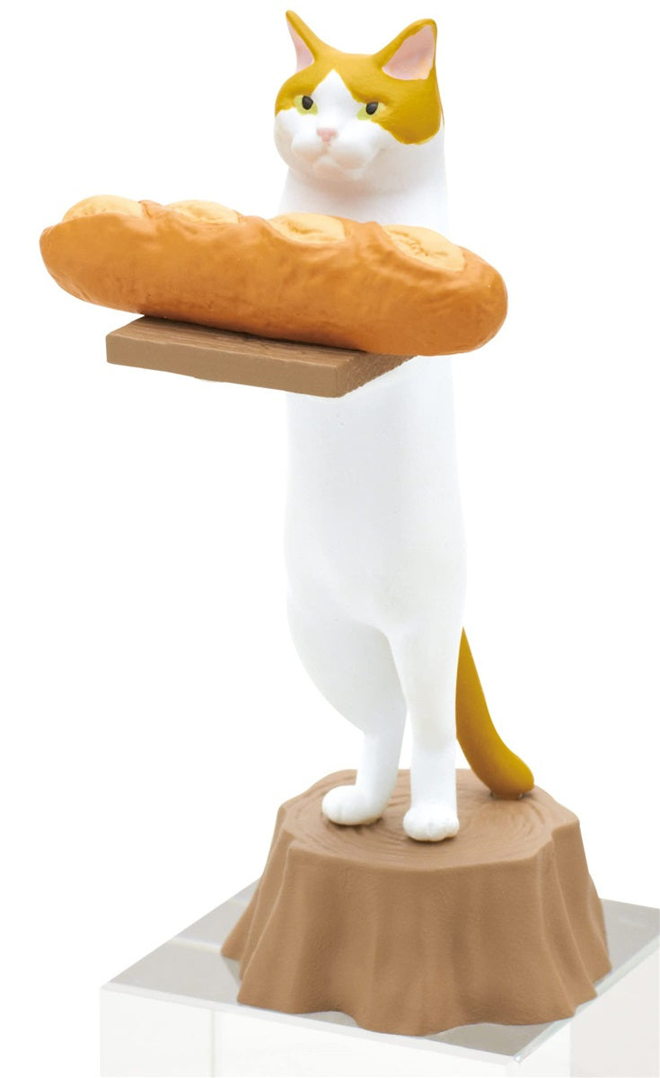 Kitan Club Cat Bakery Plastic Toy- Blind Box Includes 1 of 5 Collectable Figurines - Fun, Versatile Decoration - Authentic Japanese Design - Made from Durable Plastic - Single Pack