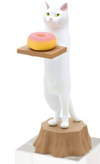 Kitan Club Cat Bakery Plastic Toy- Blind Box Includes 1 of 5 Collectable Figurines - Fun, Versatile Decoration - Authentic Japanese Design - Made from Durable Plastic - Single Pack