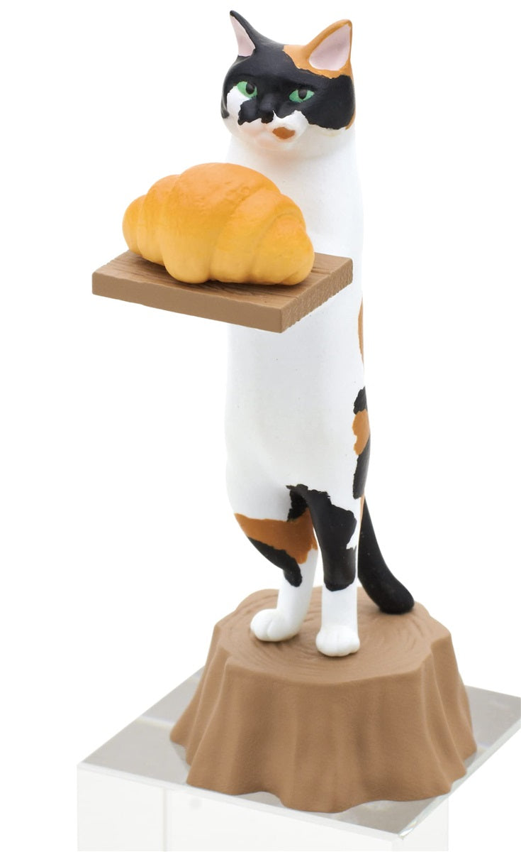 Kitan Club Cat Bakery Plastic Toy- Blind Box Includes 1 of 5 Collectable Figurines - Fun, Versatile Decoration - Authentic Japanese Design - Made from Durable Plastic - Single Pack