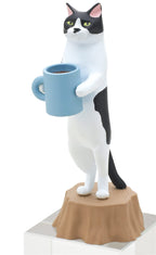 Kitan Club Cat Bakery Plastic Toy- Blind Box Includes 1 of 5 Collectable Figurines - Fun, Versatile Decoration - Authentic Japanese Design - Made from Durable Plastic - Single Pack