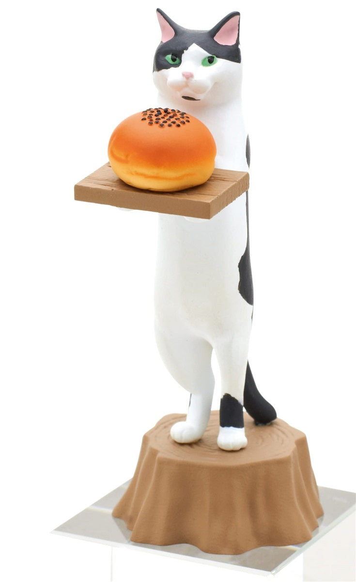 Kitan Club Cat Bakery Plastic Toy- Blind Box Includes 1 of 5 Collectable Figurines - Fun, Versatile Decoration - Authentic Japanese Design - Made from Durable Plastic - Single Pack