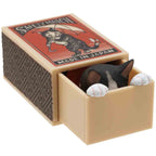Kitan Club Cat Peek Matchbox Blind Box - 1 of 4 Collectable Figurines- Fun, Versatile Decoration - Authentic Japanese Design - Single Pack