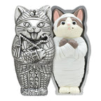Kitan Club Mummy Cat Figure Blind Box - 1 of 5 Collectable Mini Figurines - Fun, Versatile Decoration - Single Pack