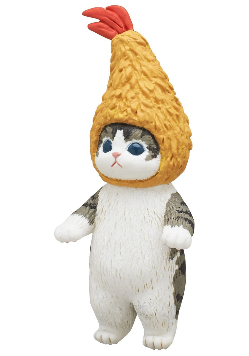 Parade Inc. Mofusand Fried Shrimp Cat Blind Box - 1 of 5 Collectable Figurines - Fun, Versatile Decoration for Cat Enthusiasts - Single Pack