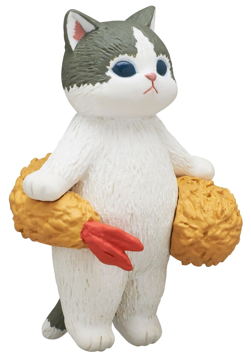 Parade Inc. Mofusand Fried Shrimp Cat Blind Box - 1 of 5 Collectable Figurines - Fun, Versatile Decoration for Cat Enthusiasts - Single Pack