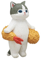 Parade Inc. Mofusand Fried Shrimp Cat Blind Box - 1 of 5 Collectable Figurines - Fun, Versatile Decoration for Cat Enthusiasts - Single Pack