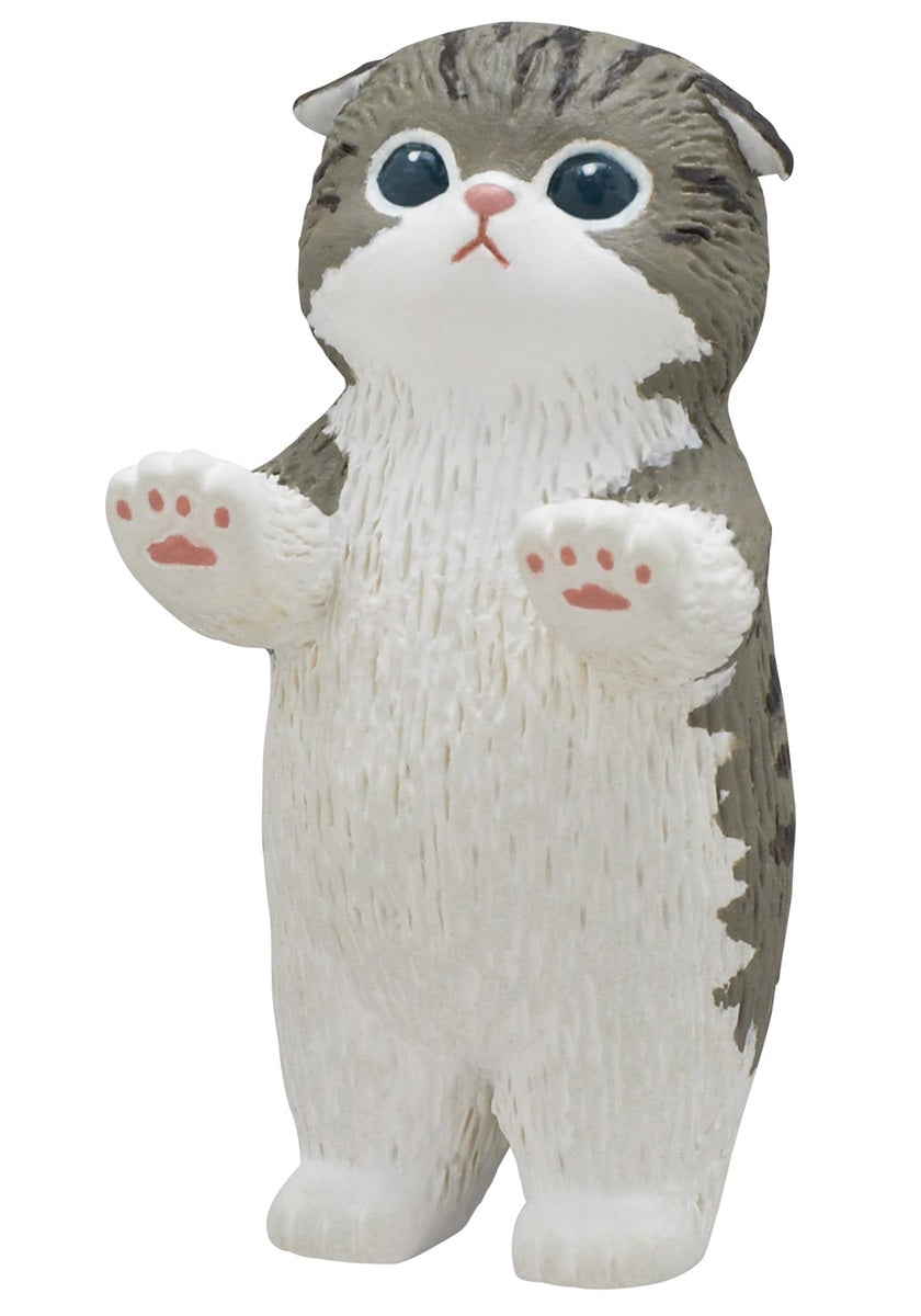 Mofusand Cats on Slide Blind Box Collectible Figure, 1 Random Figure per Box, 4 Styles to Collect, Cute Cat Mini Display Toy for Adults - Single Pack