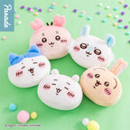 Chiikawa Mini Face Plush Mascot- Official Licensed Parade Collectible Soft Plush- One Random Design (1 of 5 Possible Designs) - Single Pack