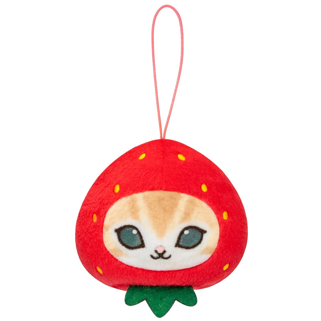 Parade Inc. mofusand Fresh Fruit Meow Face Plush Blind Box – 5 Variations (Receive 1 Random), Kawaii Cat Collectible Plush Keychain for Adults & Pop Culture Fans - Single Pack