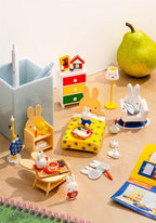 Mifffy Room Miniature Blind Box – Collectible Dollhouse Furniture Set – 1 of 8 Variations – Highly Detailed 1.97-Inch Miniature for Display & Collectors – Mystery Surprise Box - Single Pack
