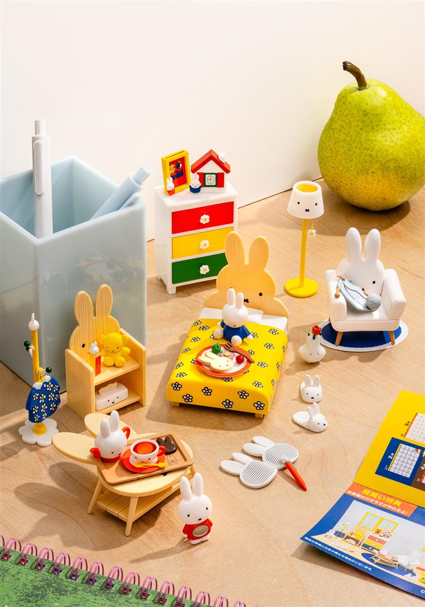 Mifffy Room Miniature Blind Box – Collectible Dollhouse Furniture Set – 1 of 8 Variations – Highly Detailed 1.97-Inch Miniature for Display & Collectors – Mystery Surprise Box - Single Pack