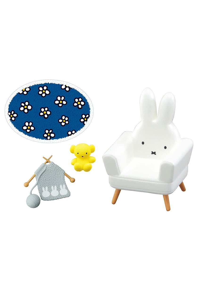Mifffy Room Miniature Blind Box – Collectible Dollhouse Furniture Set – 1 of 8 Variations – Highly Detailed 1.97-Inch Miniature for Display & Collectors – Mystery Surprise Box - Single Pack