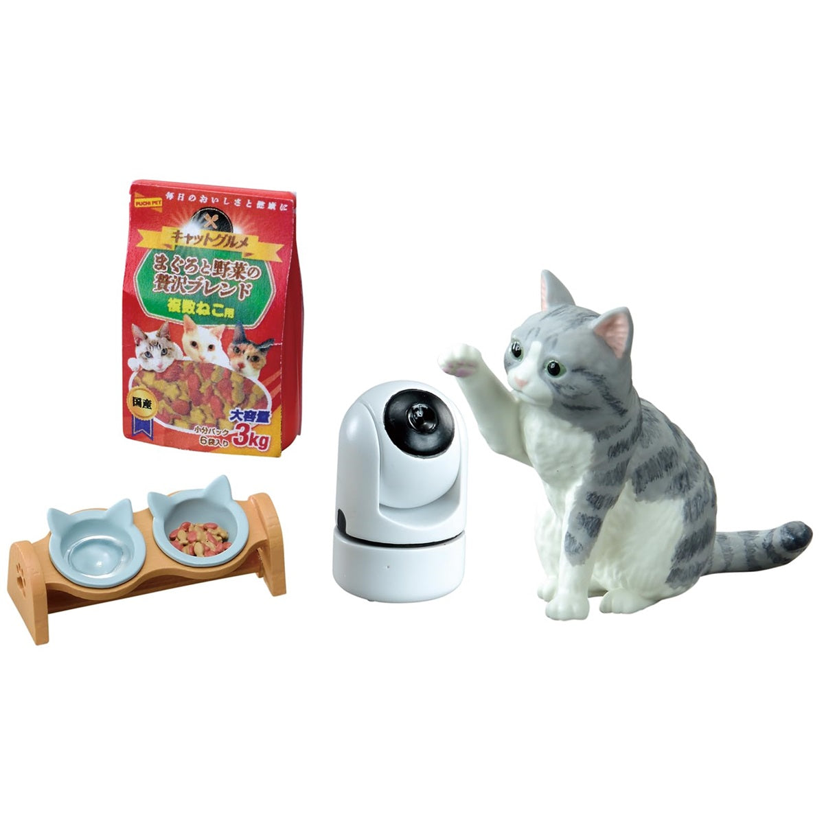 Re-Ment- Life with Cats Blind Box- Includes 1 of 8 Collectible Mini Figurines - Fun and Versatile Decoration - Single Pack