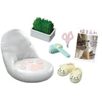 Re-Ment- Life with Cats Blind Box- Includes 1 of 8 Collectible Mini Figurines - Fun and Versatile Decoration - Single Pack