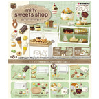 Re-Ment Miffy Sweets Shop Blind Box Miniature Figure – Dessert Shop Collection (1 Random Design, 1 of 8) - Single Pack