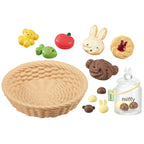 Re-Ment Miffy Sweets Shop Blind Box Miniature Figure – Dessert Shop Collection (1 Random Design, 1 of 8) - Single Pack