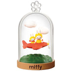 Re-Ment Miffy Terrarium Blind Box-Trading Figure- 1 Random Variation (1 of 6 Styles), Official Miffy Collectible Display Accessory - Single Pack