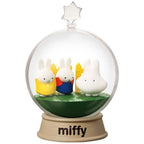 Re-Ment Miffy Terrarium Blind Box-Trading Figure- 1 Random Variation (1 of 6 Styles), Official Miffy Collectible Display Accessory - Single Pack