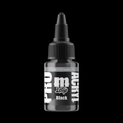 Monument Hobbies Pro Acryl 1Step 523 Black Paint - 22ml
