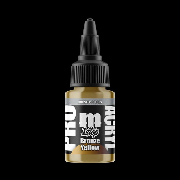 Monument Hobbies Pro Acryl 1Step 521 Bronze Yellow Paint - 22ml