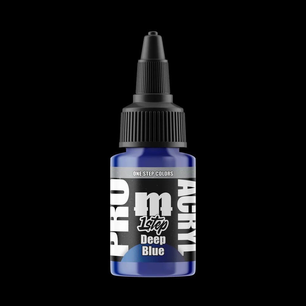 Monument Hobbies Pro Acryl 1Step 520 Deep Blue Paint - 22ml
