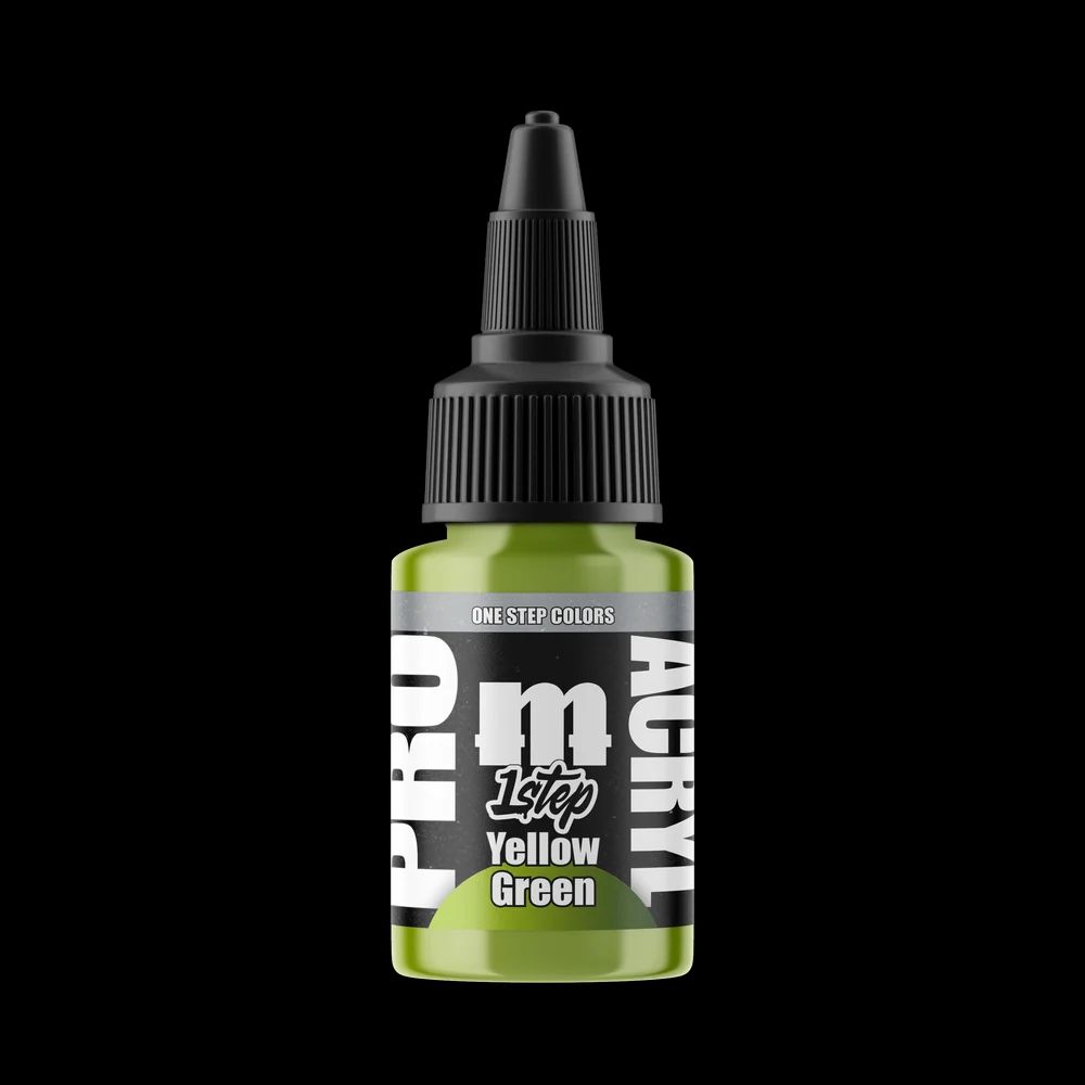 Monument Hobbies Pro Acryl 1Step 519 Yellow Green Paint - 22ml