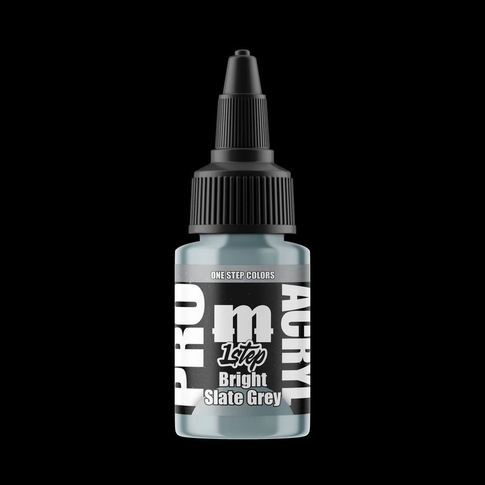 Monument Hobbies Pro Acryl 1Step 518 Bright Slate Grey Paint - 22ml