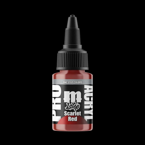 Monument Hobbies Pro Acryl 1Step 513 Scarlet Red Paint - 22ml