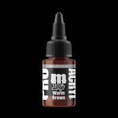 Monument Hobbies Pro Acryl 1Step 510 Warm Brown Paint - 22ml