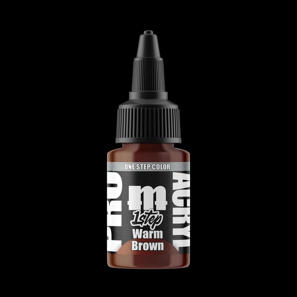 Monument Hobbies Pro Acryl 1Step 510 Warm Brown Paint - 22ml