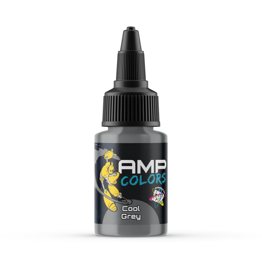 Monument Hobbies AMP Colors 002 Cool Grey Paint - 22ml