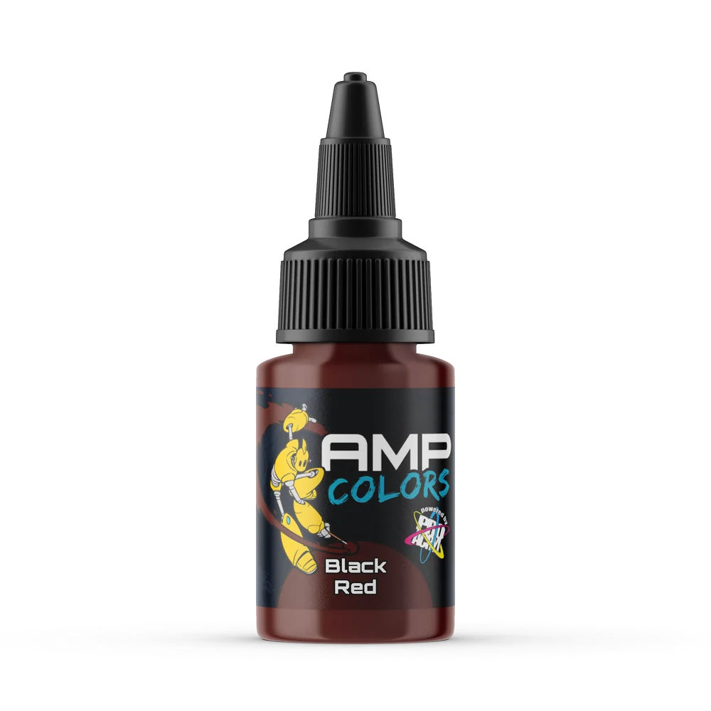 Monument Hobbies AMP Colors 004 Black Red Paint - 22ml