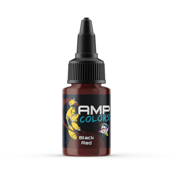 Monument Hobbies AMP Colors 004 Black Red Paint - 22ml