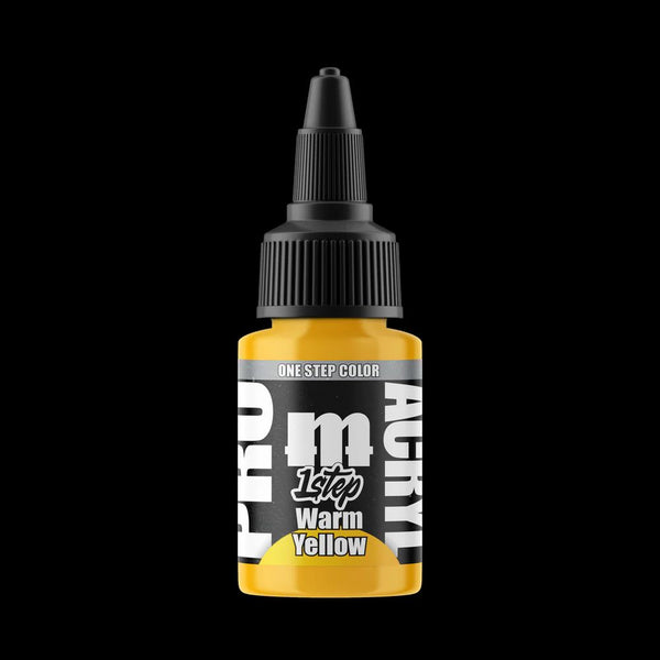 Monument Hobbies Pro Acryl 1Step 504 Warm Yellow Paint - 22ml