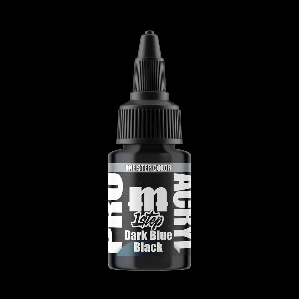Monument Hobbies Pro Acryl 1Step 503 Dark Blue Black Paint - 22ml