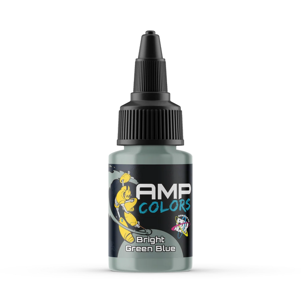 Monument Hobbies AMP Colors 009 Bright Green Blue Paint - 22ml