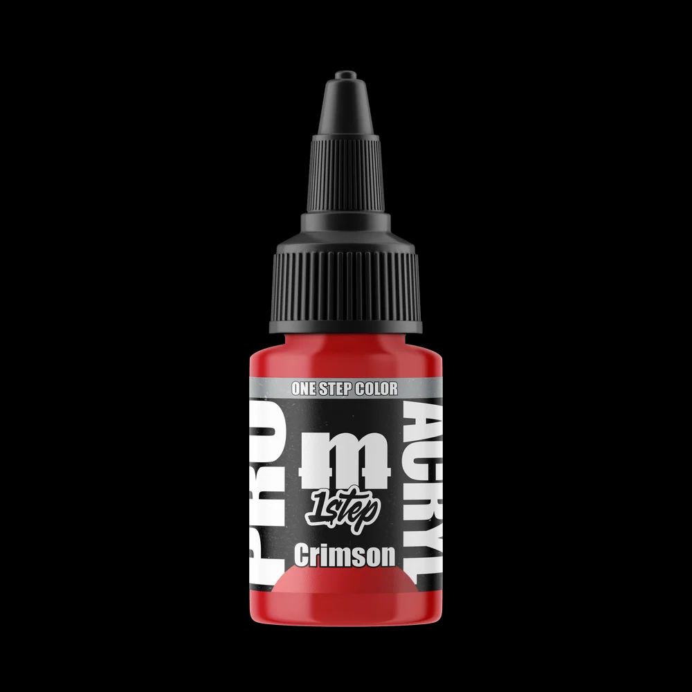 Monument Hobbies Pro Acryl 1Step 502 Crimson Paint - 22ml