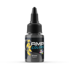 Monument Hobbies AMP Colors 010 Steel Paint - 22ml