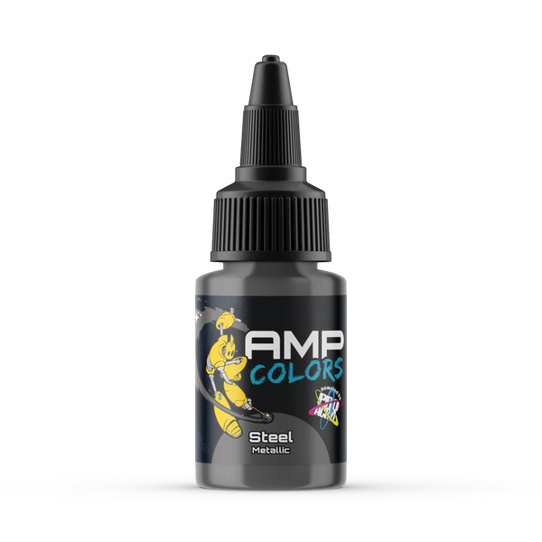 Monument Hobbies AMP Colors 010 Steel Paint - 22ml