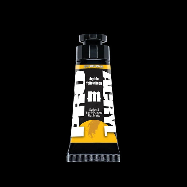 Monument Hobbies Expert Acrylics 021 Arylide Yellow Deep Paint 30ml