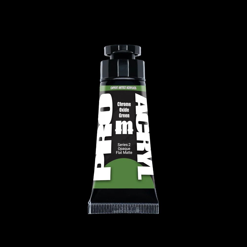 Monument Hobbies Expert Acrylics 017 Chrome Oxide Green Paint 30ml