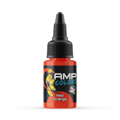 Monument Hobbies AMP Colors 017 Red Orange Paint - 22ml