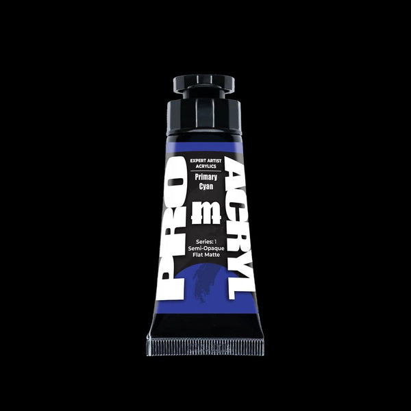 Monument Hobbies Expert Acrylics 014 Primary Cyan Paint 30ml