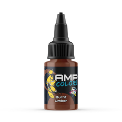 Monument Hobbies AMP Colors 018 Burnt Umber Paint - 22ml