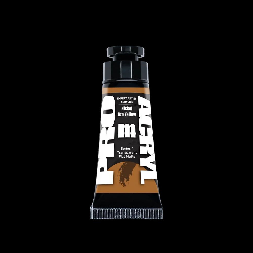 Monument Hobbies Expert Acrylics 011 Nickel Azo Yellow Paint 30ml