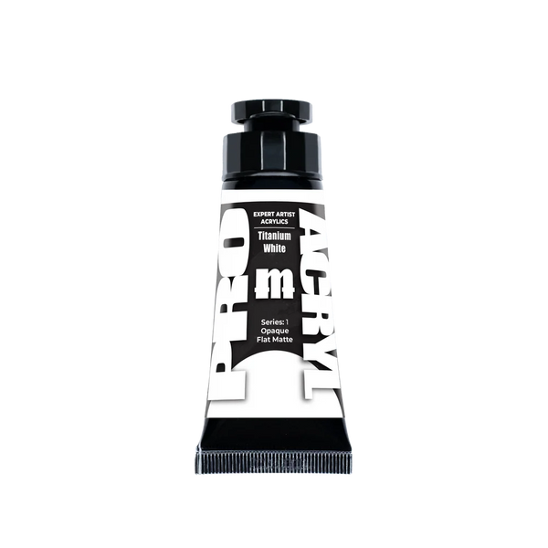 Monument Hobbies Expert Acrylics 001 Titanium White Paint 30ml